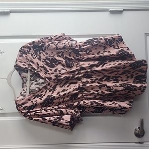 Animal Print Blouse